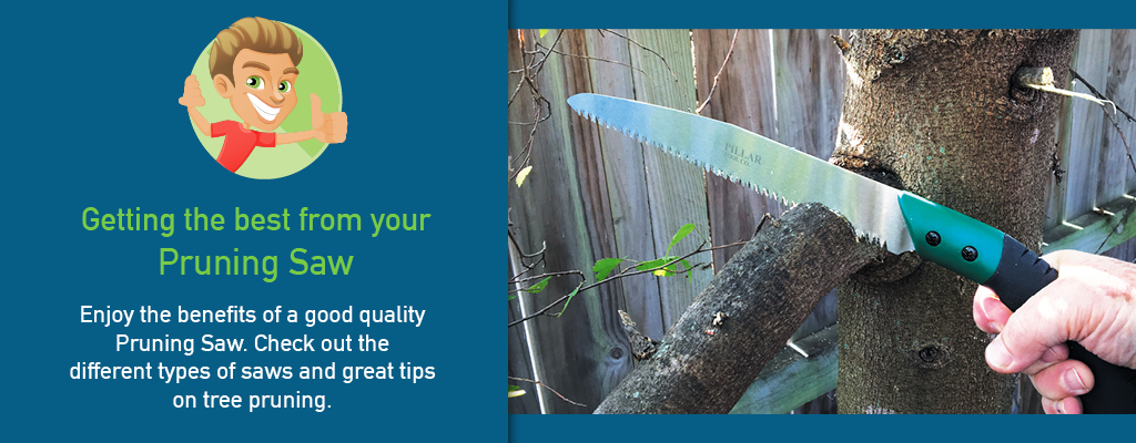 Getting the best from your Pruning Saw