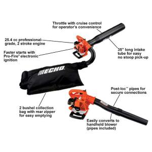 Echo ES250-es Professional Leaf Blower & Vacuum