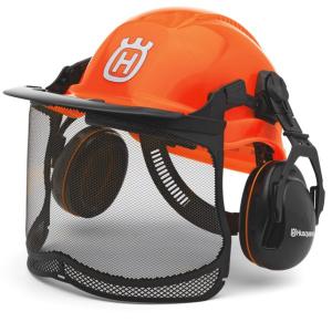 Husqvarna Functional Helmet Kit c/w Ear muffs & Visor