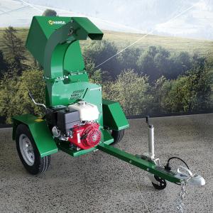 Hansa C13 Brush Chipper Shredder  -Road Towable c/w Swivel Discharge Chute