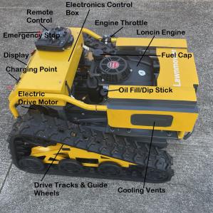 Demo Unit Mowdozer QKF500 Series 1 Remote Controlled Tracked Mower