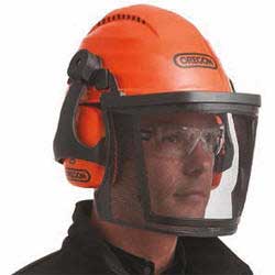 Oregon Chainsaw Safety Helmet, Visor and Earmuffs