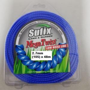 SUFIX Megatwist Profiled Weed Eater Nylon - 2.7mm x 98m (320ft)