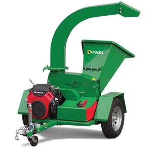 Hansa C21 V-Twin Honda Commerical Brush Chipper Shredder  Road Towable