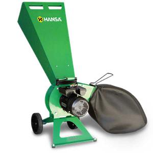 Hansa C3E Electric Brush Chipper Shredder including Catcher Bag