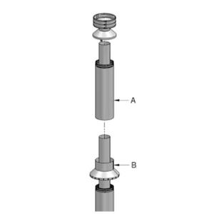 Flue Kit for Masport Zero Clearance Fires (Standard 4m)