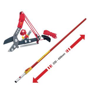 Wolf Garten Multi-StarRCVM Adjustable Anvil Tree Lopper with ZMV4 Handle