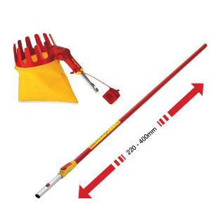 Wolf Garten Multi-Star RGM Fruit Picker with ZMV4 Telescopic Handle