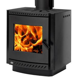 Yunca Oscar Clean Air Studio Wood Fire with Flue Kit